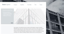 Desktop Screenshot of essexcapital.com
